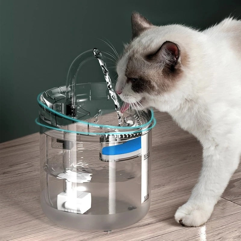 Bebedero Dispenser Fuente de Agua Automático para Mascota Gatos y Perros - Mafyco 💯